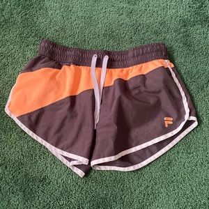 Grey Fila Sports shorts. Size Extra Small.
